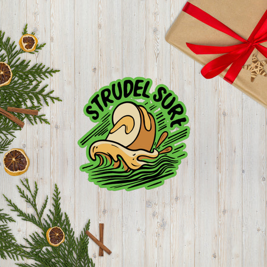 Bubble-free stickers "Strudel Surf"