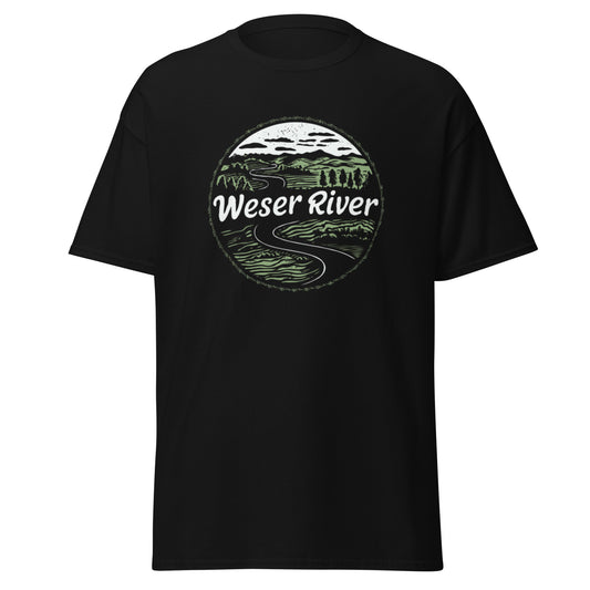 Unisex classic tee "Weser River"