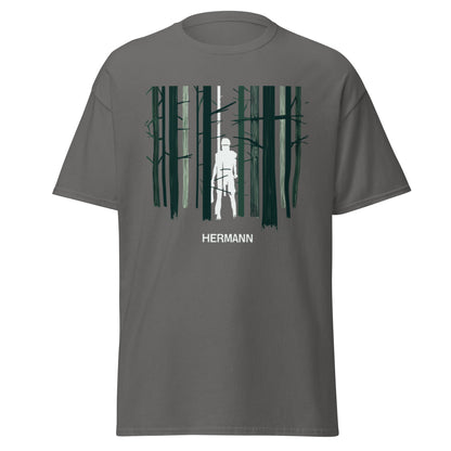 Unisex classic tee "Arminius hiding in the woods"