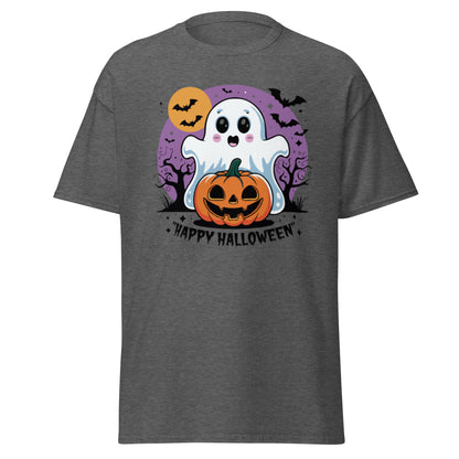 Unisex classic tee "Cute Ghost, Happy Halloween"