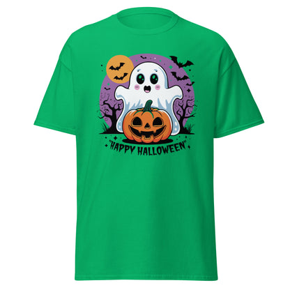 Unisex classic tee "Cute Ghost, Happy Halloween"