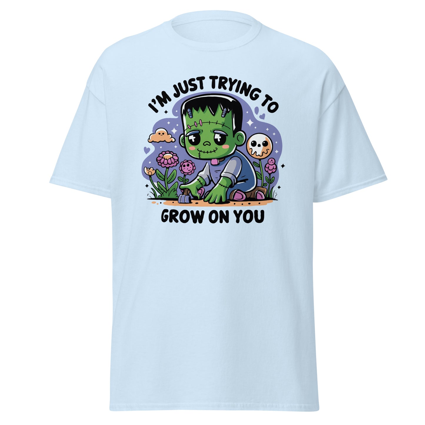 Unisex classic tee "I'm Just Trying To Grow On You. Cute halloween Design"