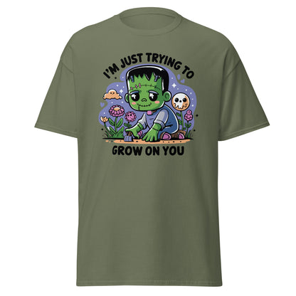 Unisex classic tee "I'm Just Trying To Grow On You. Cute halloween Design"