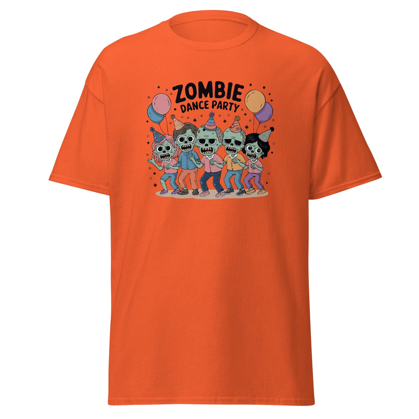 Unisex classic tee "Zombie dance party"