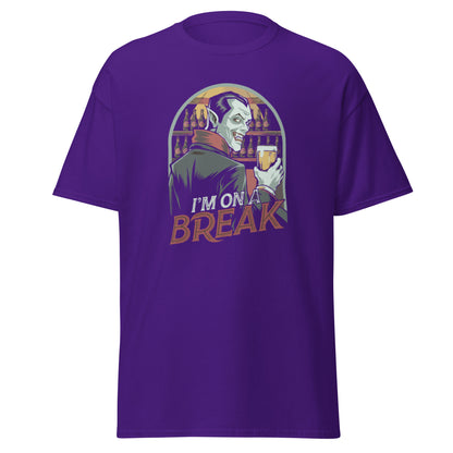 Unisex classic tee "Vampire, I'm On A Break"