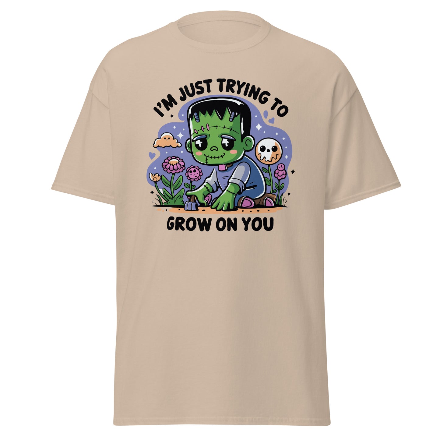 Unisex classic tee "I'm Just Trying To Grow On You. Cute halloween Design"