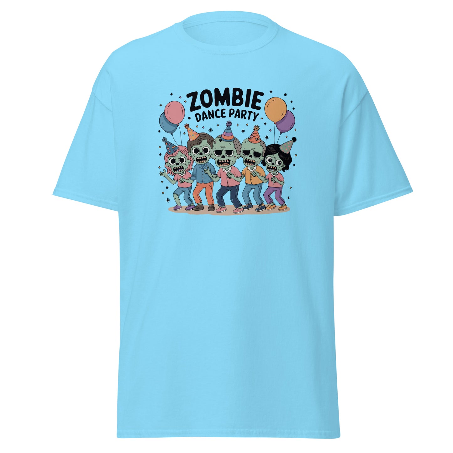 Unisex classic tee "Zombie dance party"