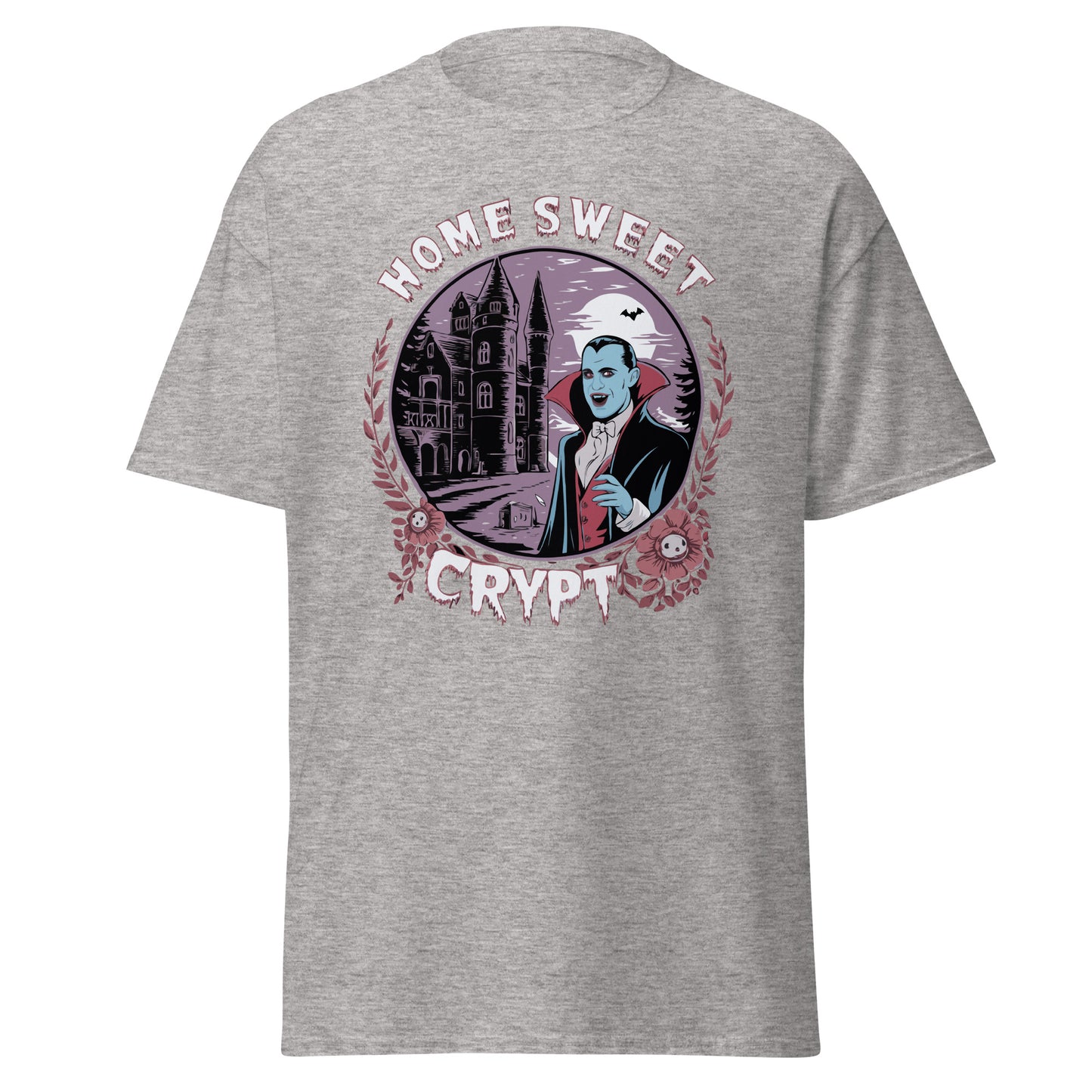 Unisex classic tee "Home Sweet Crypt"