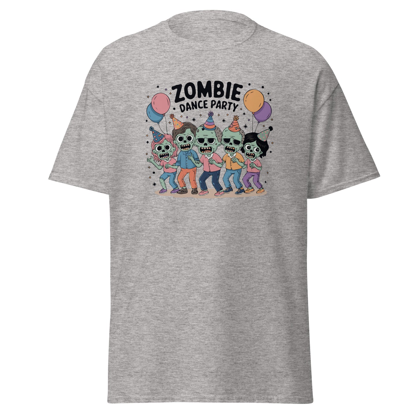 Unisex classic tee "Zombie dance party"