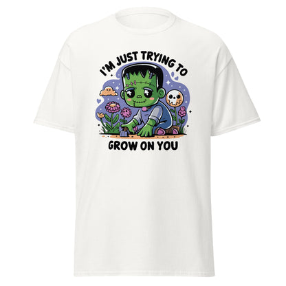 Unisex classic tee "I'm Just Trying To Grow On You. Cute halloween Design"