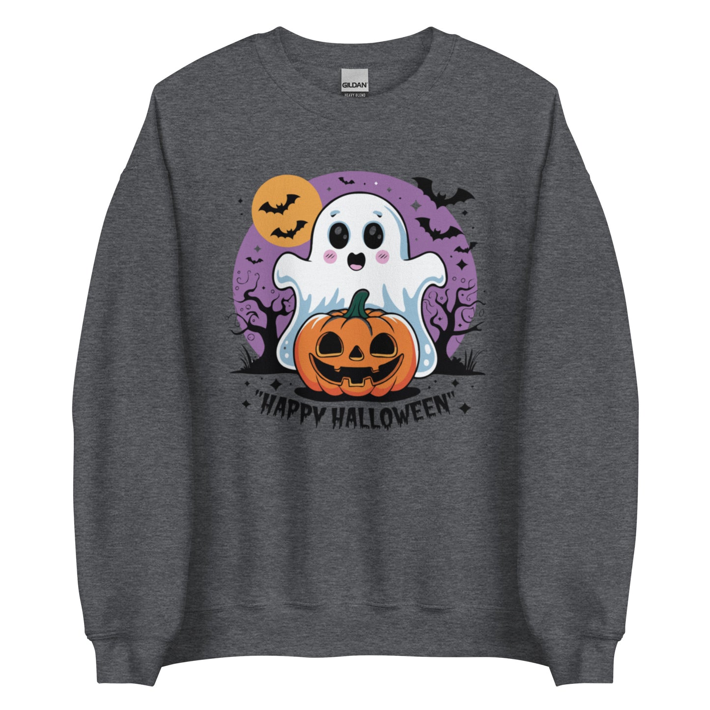 Unisex Sweatshirt "Cute Ghost, Happy Halloween"