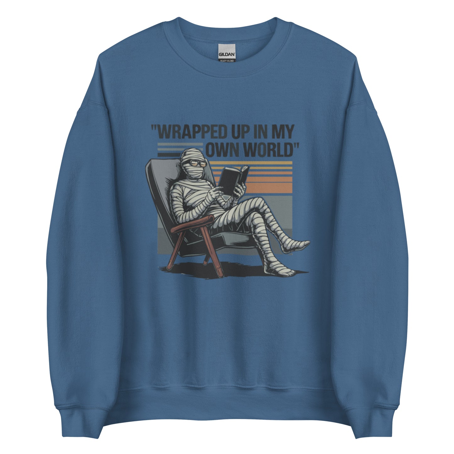 Unisex Sweatshirt "Wrapped Up In My Own World"