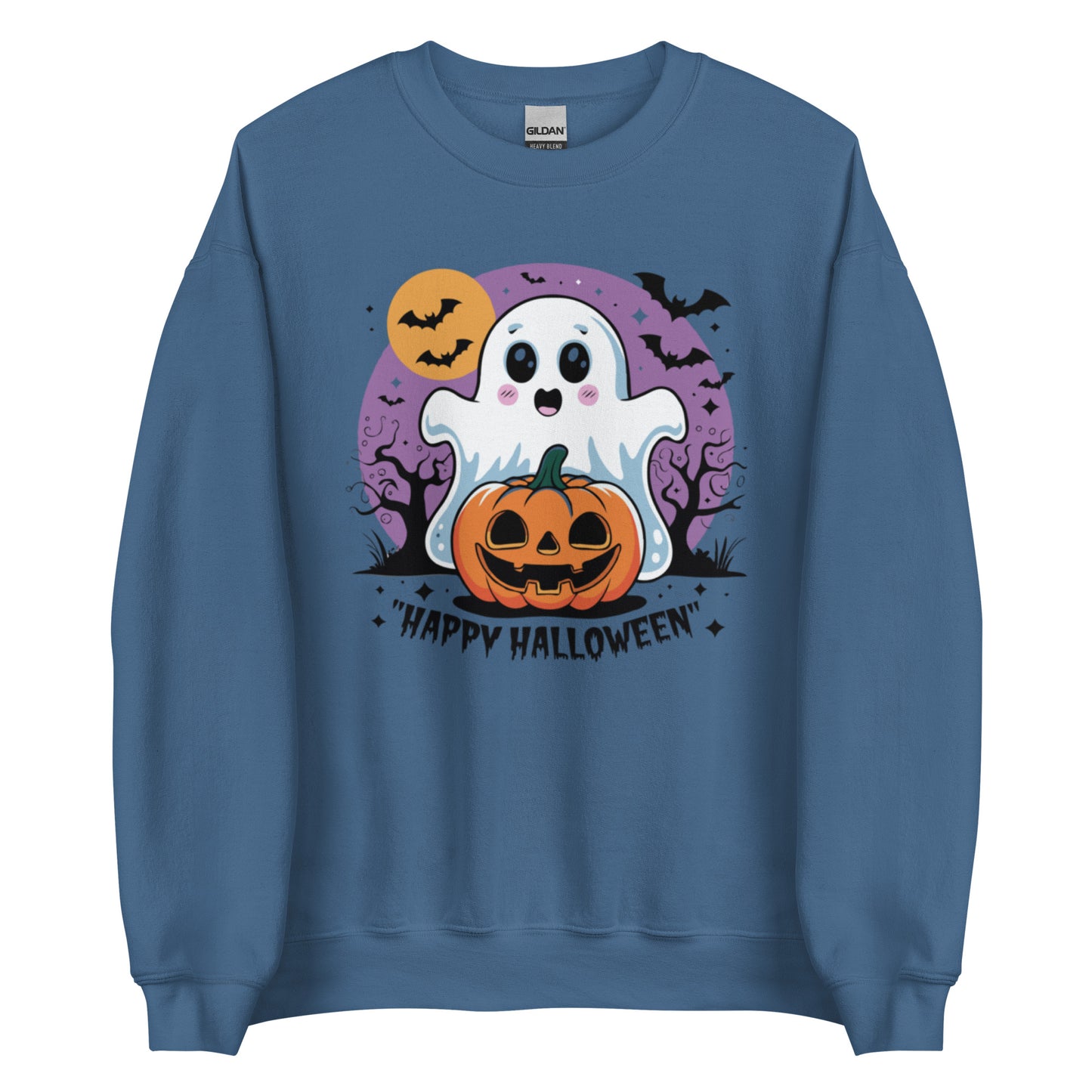 Unisex Sweatshirt "Cute Ghost, Happy Halloween"