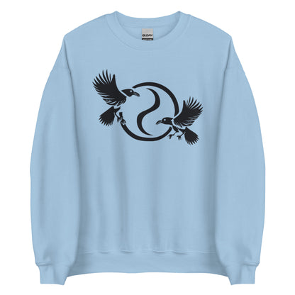 Unisex Sweatshirt "Huginn and Muninn"