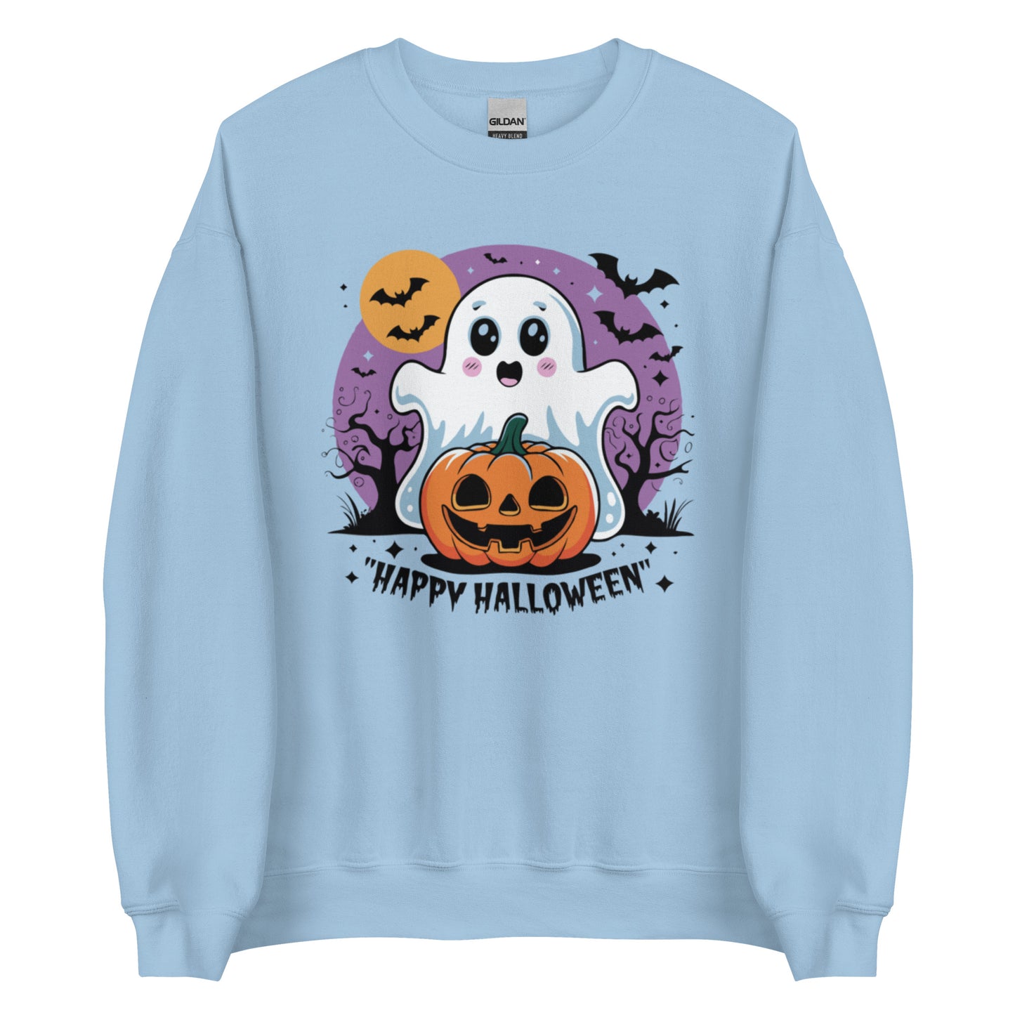 Unisex Sweatshirt "Cute Ghost, Happy Halloween"