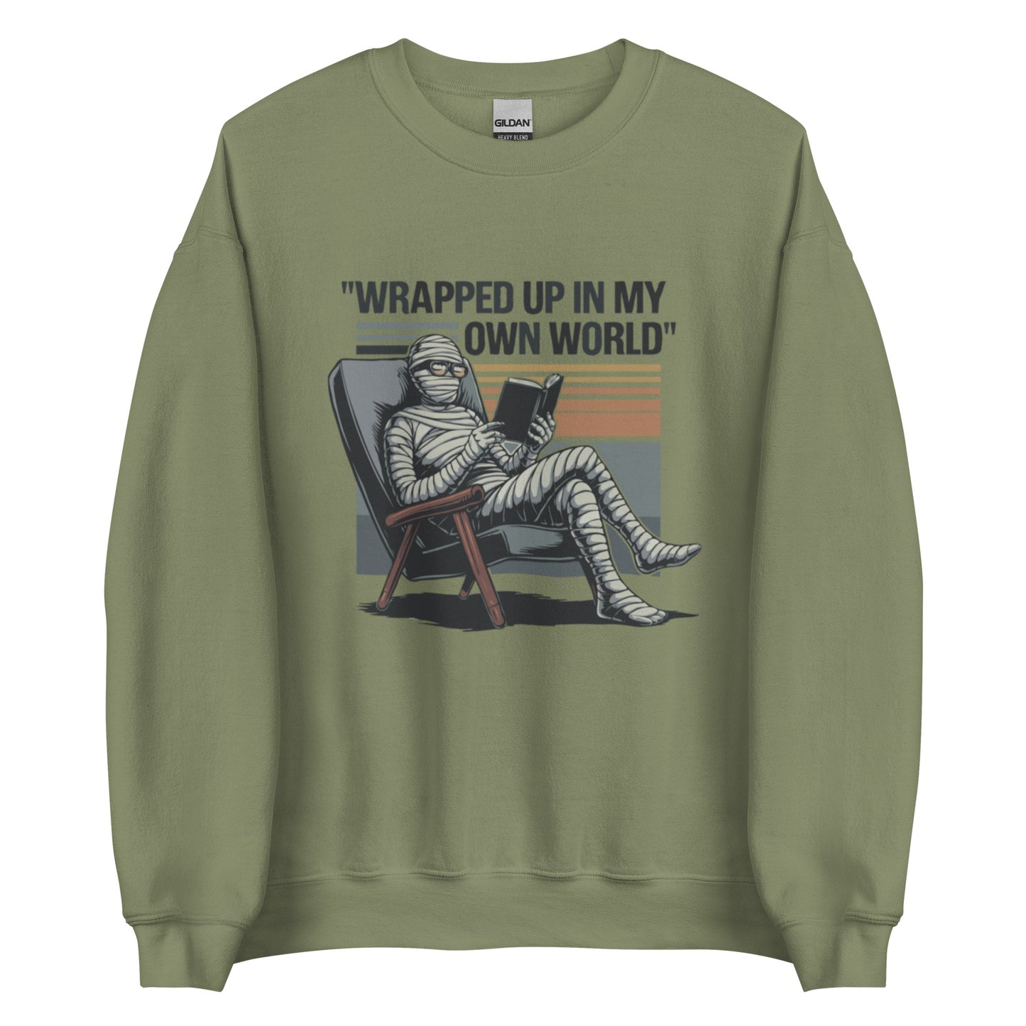 Unisex Sweatshirt "Wrapped Up In My Own World"