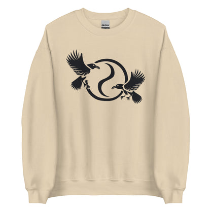 Unisex Sweatshirt "Huginn and Muninn"