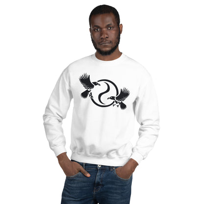 Unisex Sweatshirt "Huginn and Muninn"