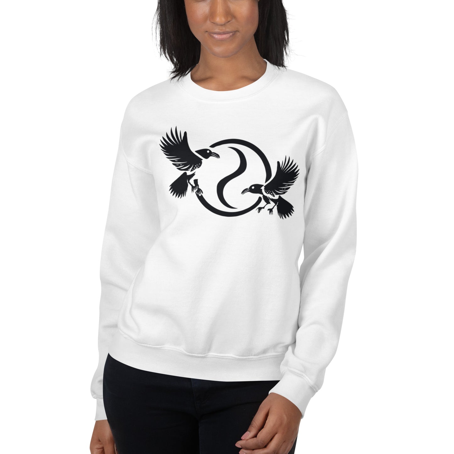 Unisex Sweatshirt "Huginn and Muninn"