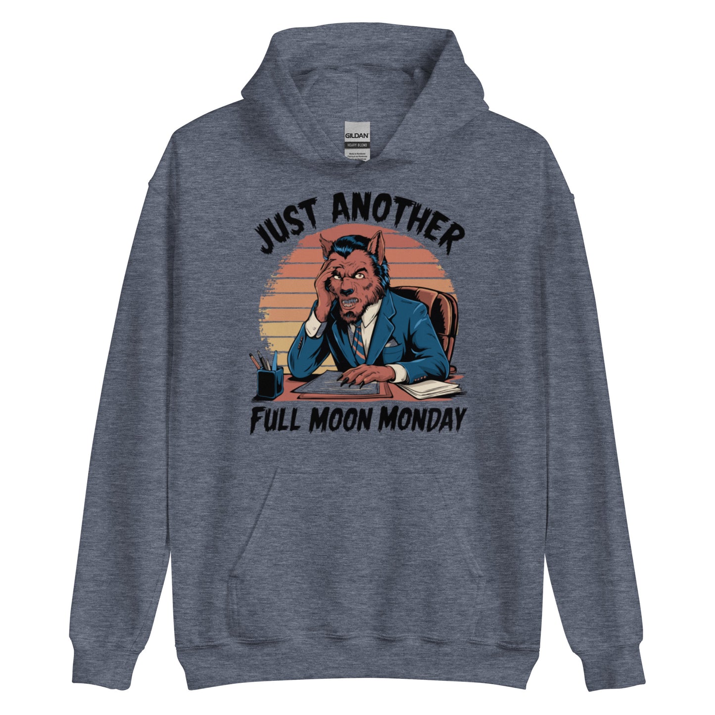 Unisex Hoodie "Just Another Full Moon Monday"