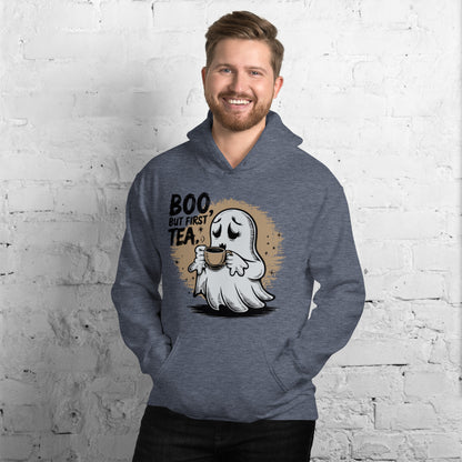 Unisex Hoodie "BOO, But First Tea"