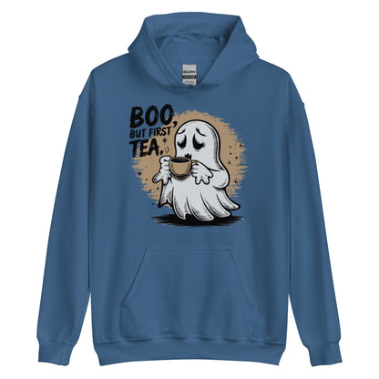 Unisex Hoodie "BOO, But First Tea"