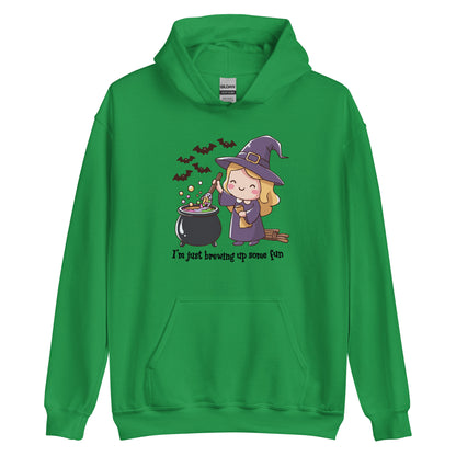 Unisex Hoodie "I'm Just Brewing Up Some Fun"