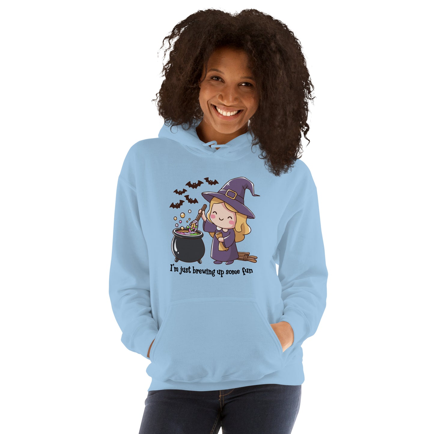 Unisex Hoodie "I'm Just Brewing Up Some Fun"