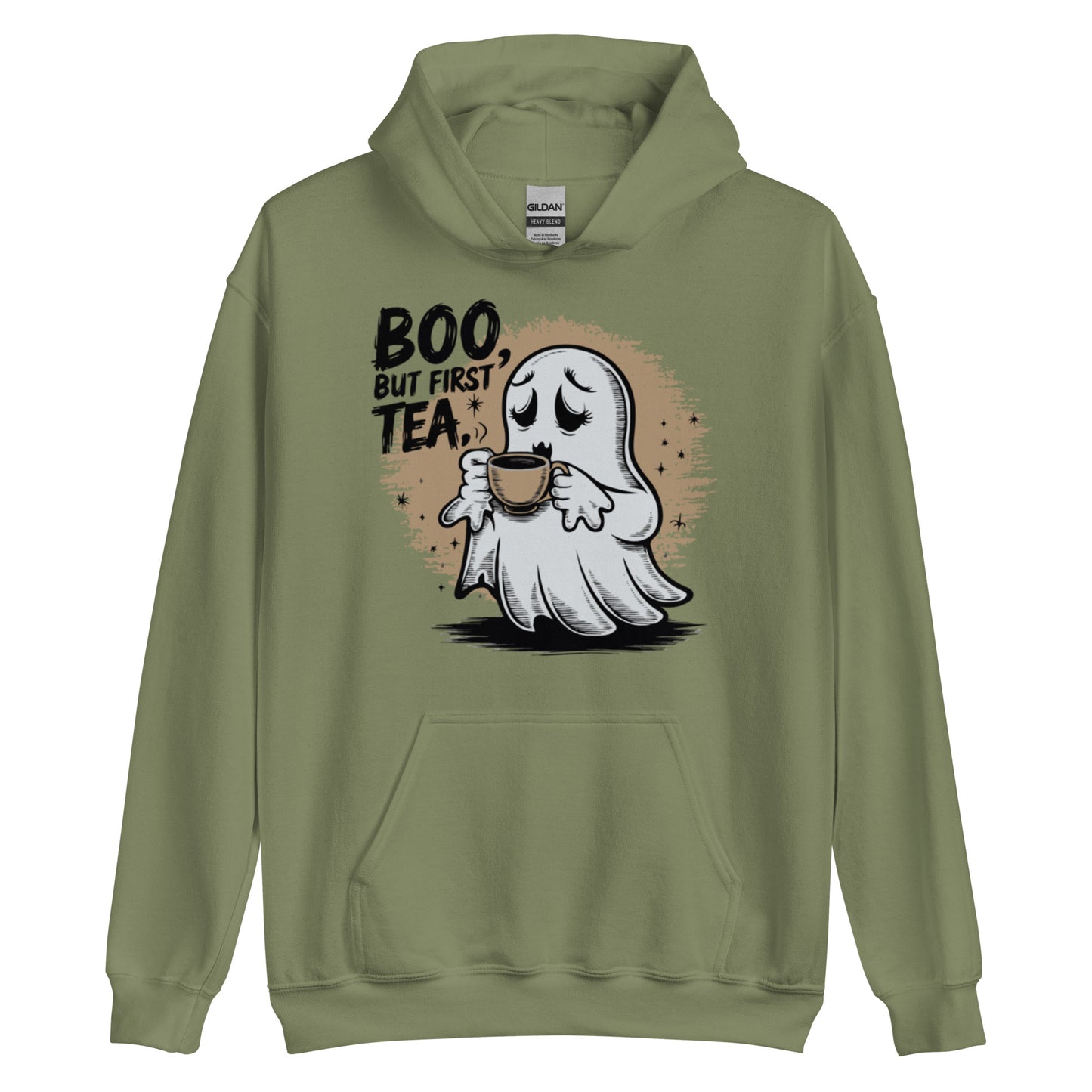 Unisex Hoodie "BOO, But First Tea"