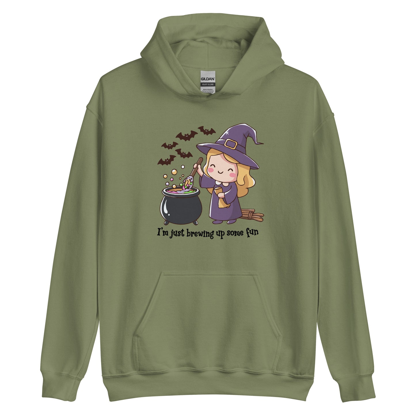 Unisex Hoodie "I'm Just Brewing Up Some Fun"