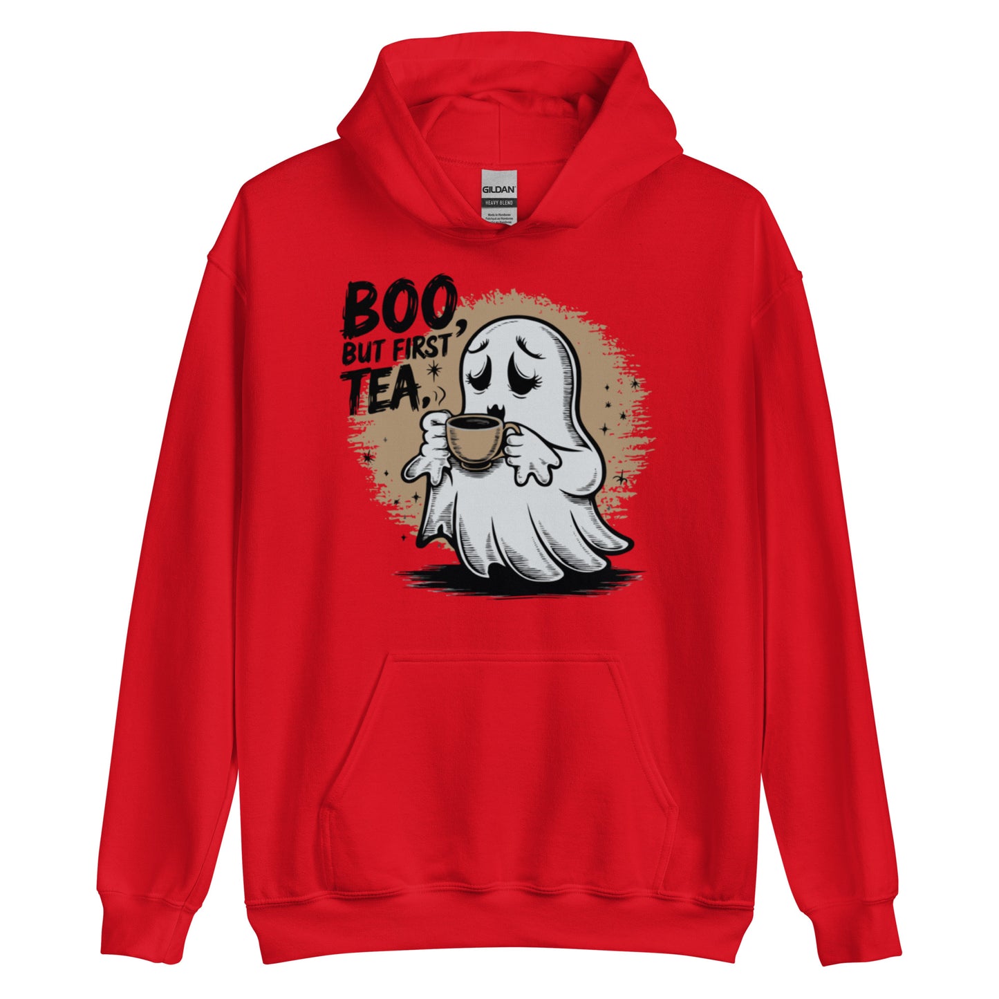 Unisex Hoodie "BOO, But First Tea"