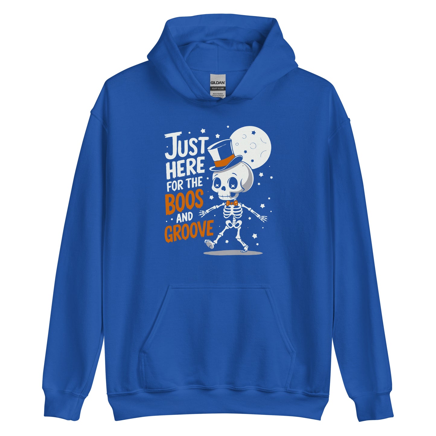 Unisex Hoodie "Just here for the boos and groove"