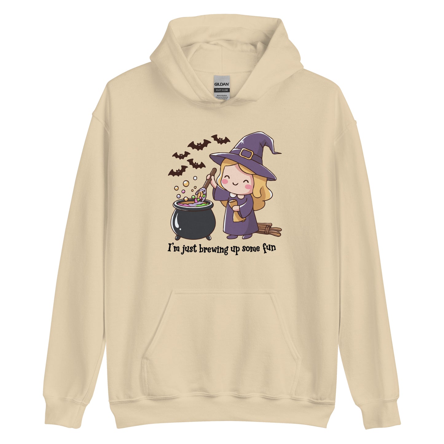 Unisex Hoodie "I'm Just Brewing Up Some Fun"