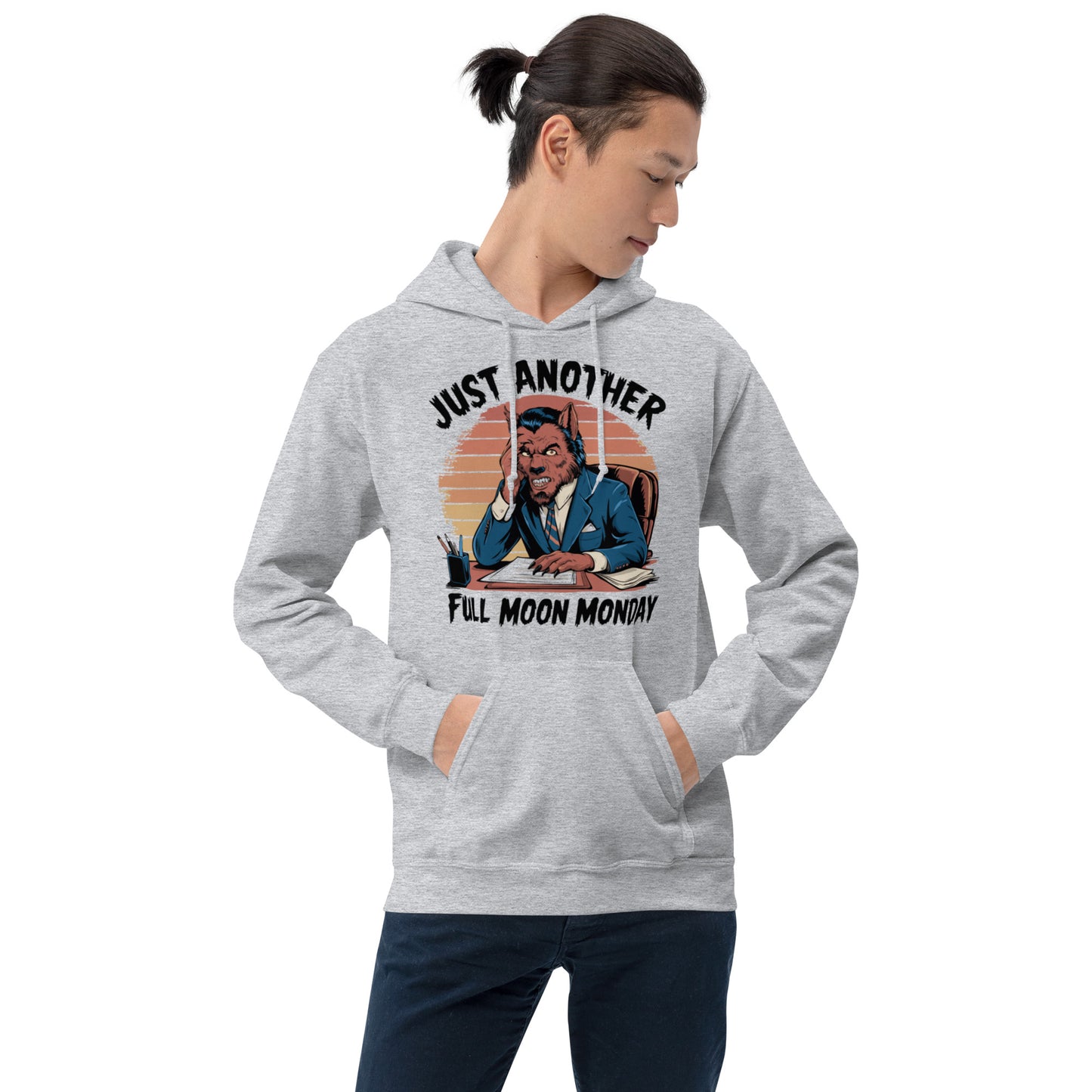 Unisex Hoodie "Just Another Full Moon Monday"