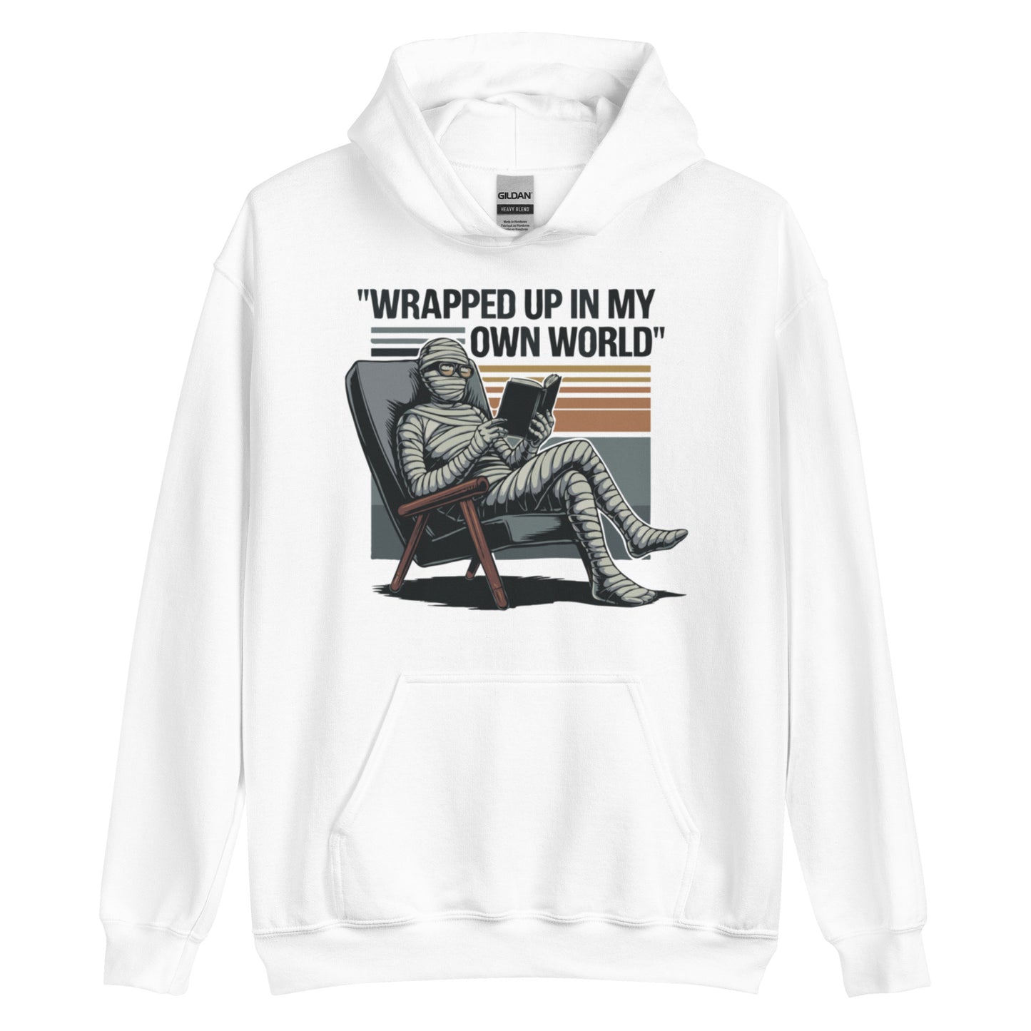 Unisex Hoodie "Wrapped Up In My Own World"