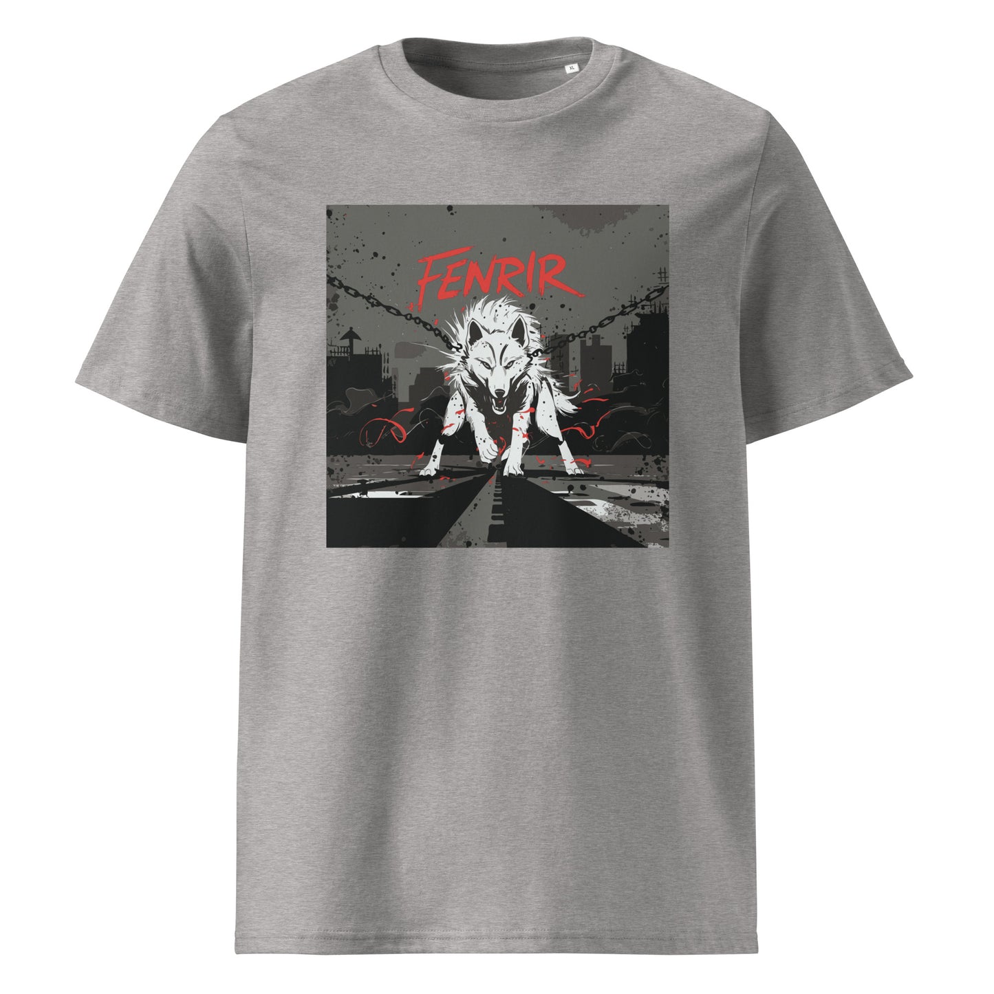 Unisex organic cotton t-shirt "Fenrir"