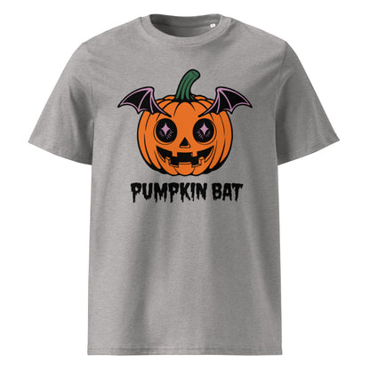 Unisex organic cotton t-shirt "Pumpkin Bat"