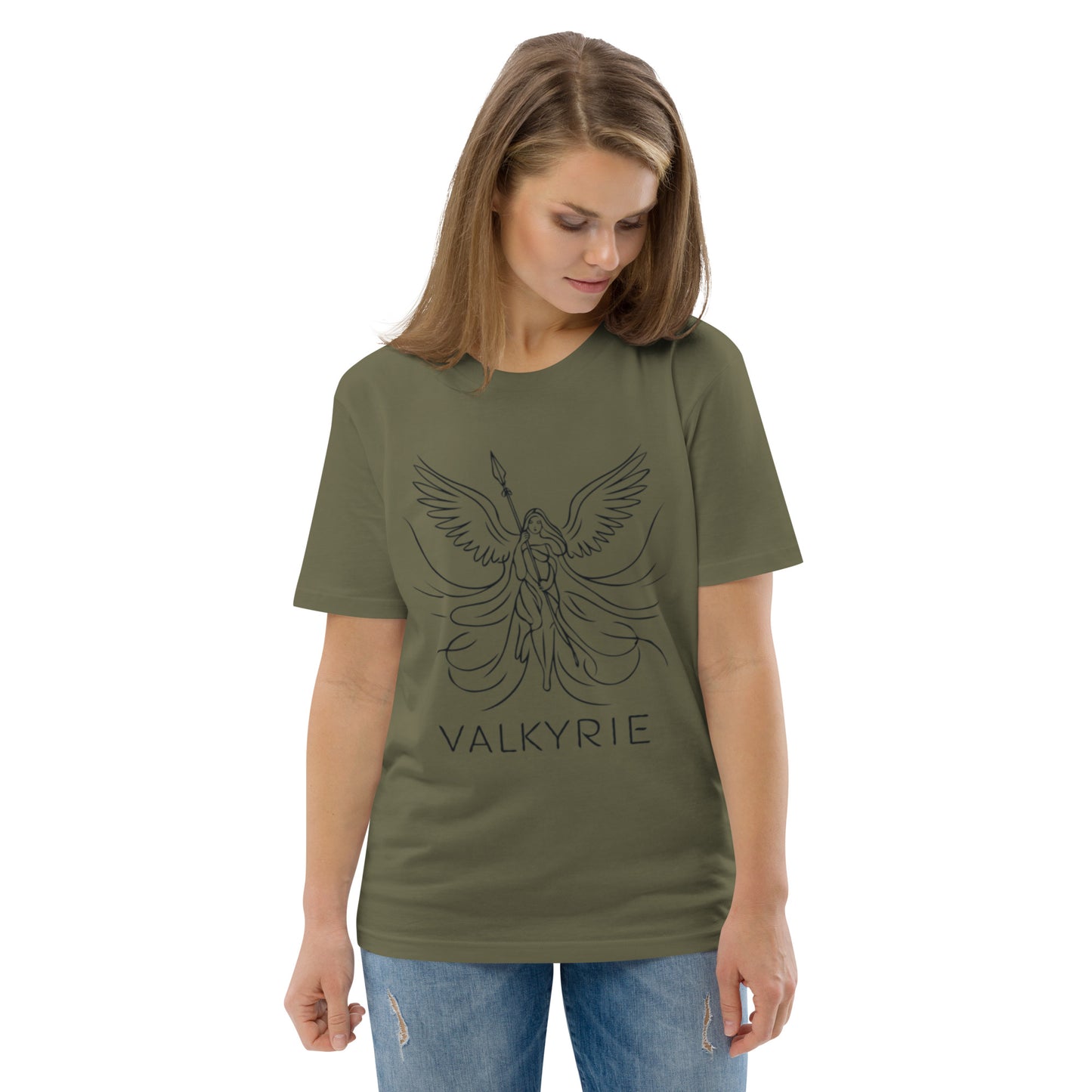 Unisex organic cotton t-shirt  "Valkyrie"