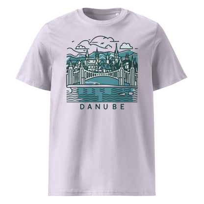 Unisex organic cotton t-shirt "Danube"