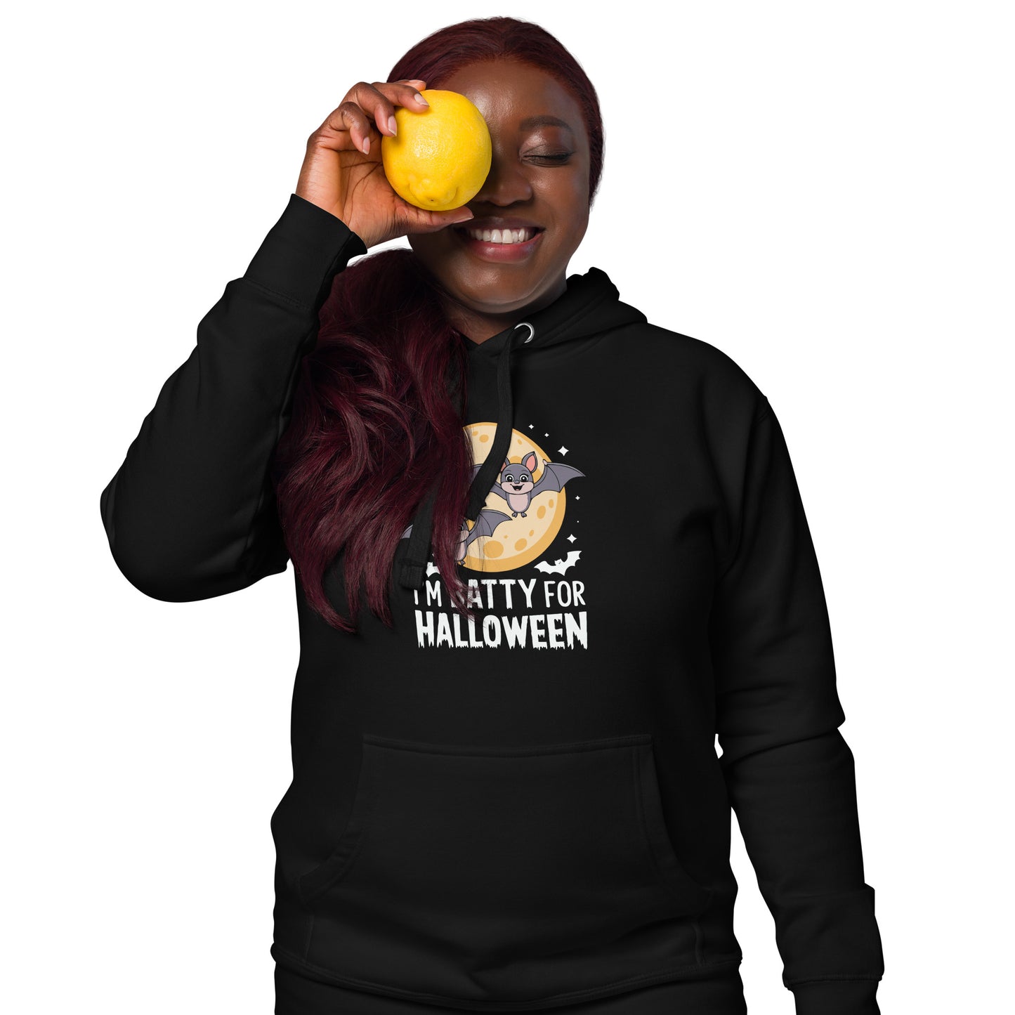 Unisex Premium Hoodie "I Am Batty For Halloween"