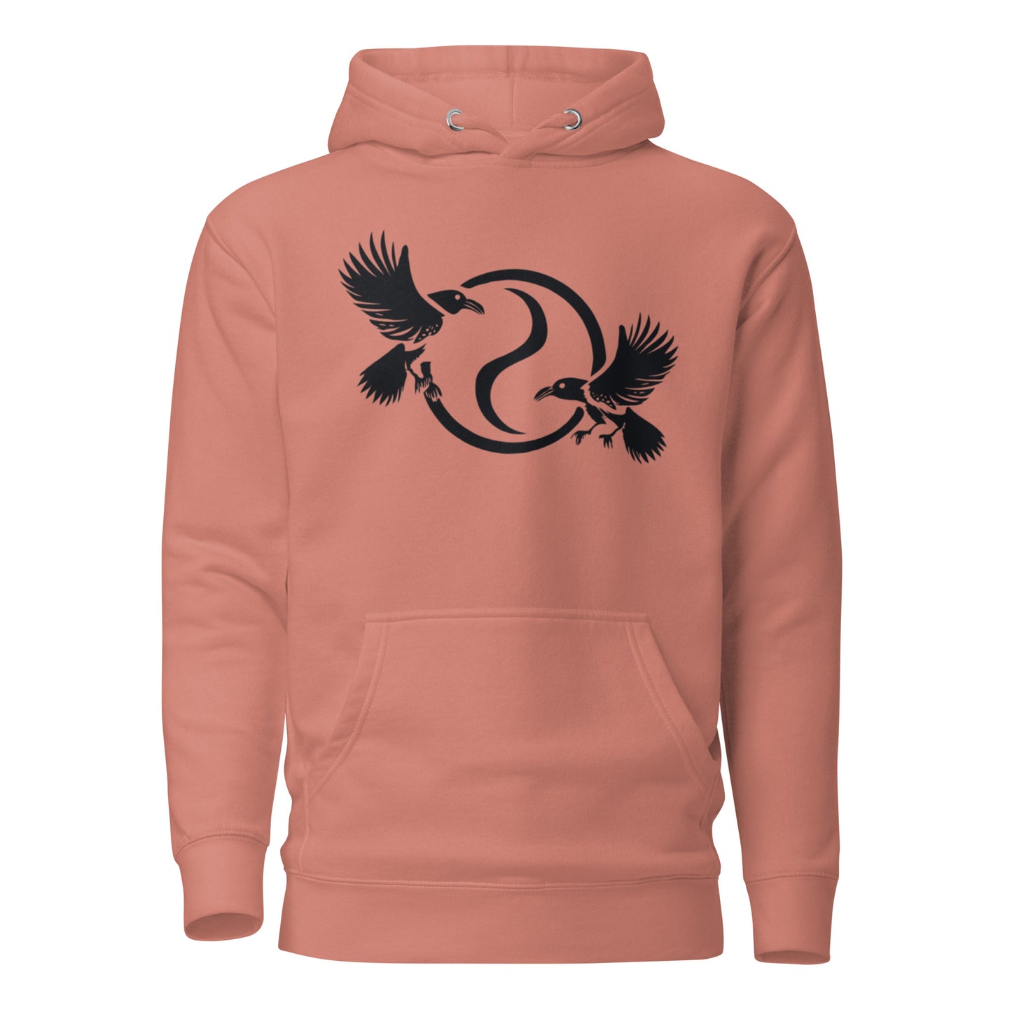 Unisex Premium Hoodie "Huginn and Muninn"