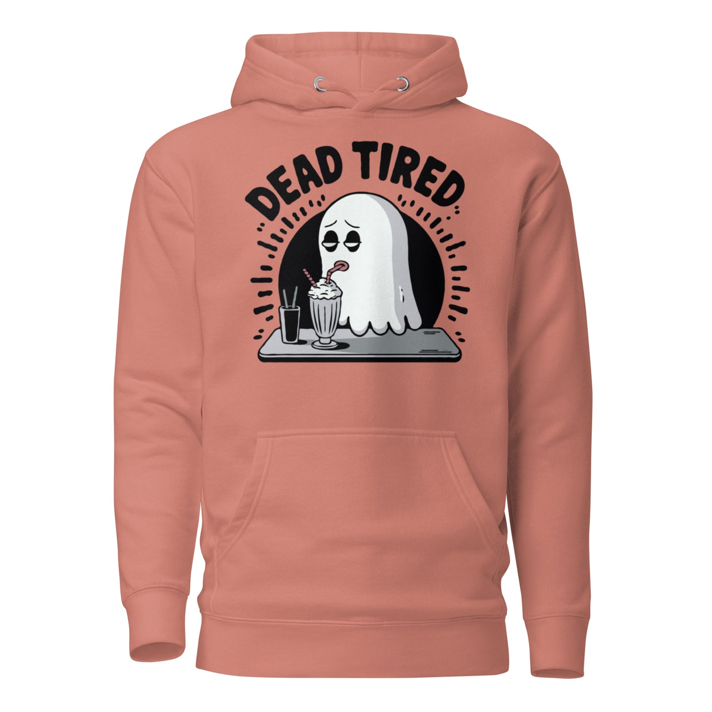 Unisex Premium Hoodie "Ghost Dead Tired"