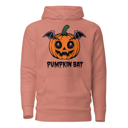 Unisex Premium Hoodie "Pumpkin Bat"