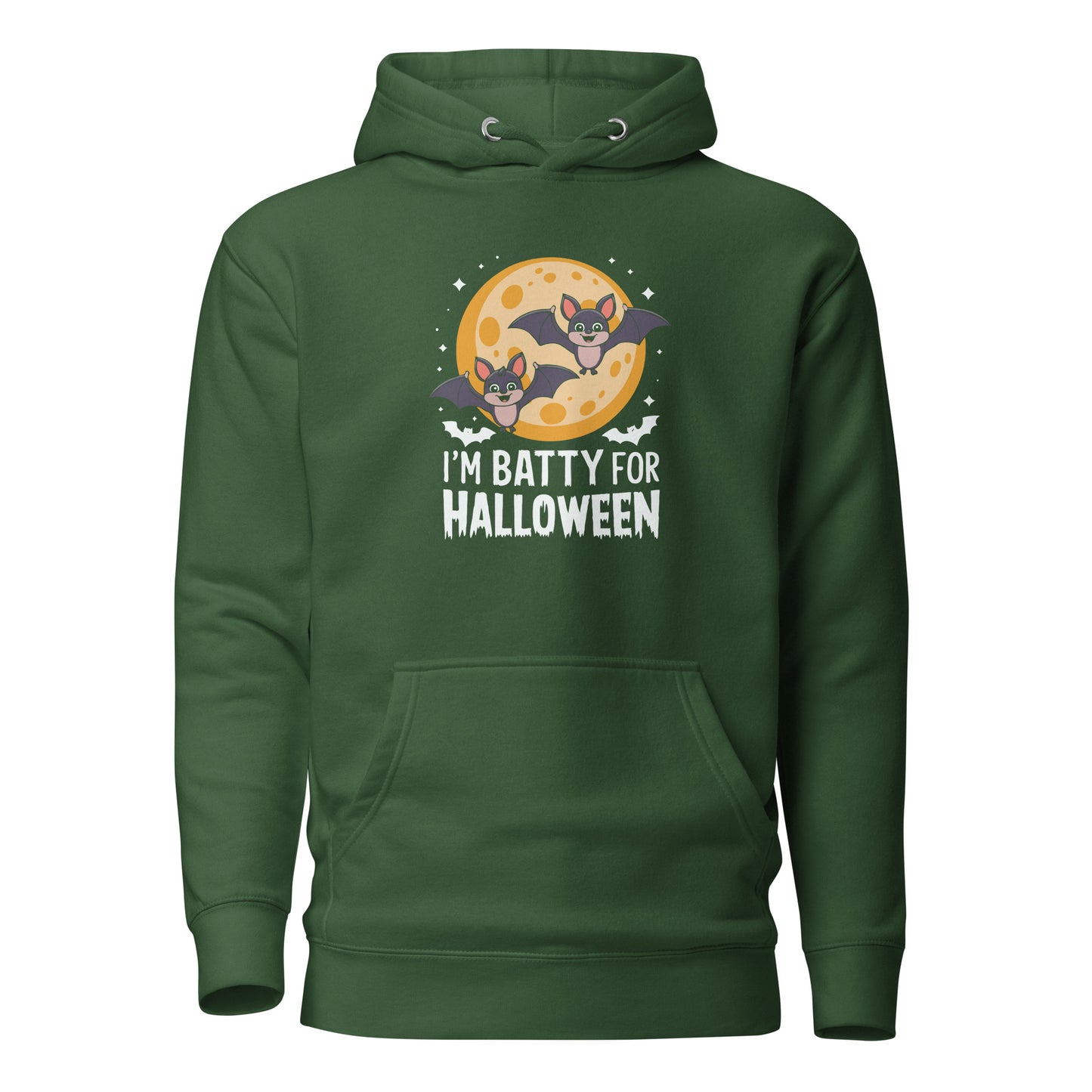 Unisex Premium Hoodie "I Am Batty For Halloween"