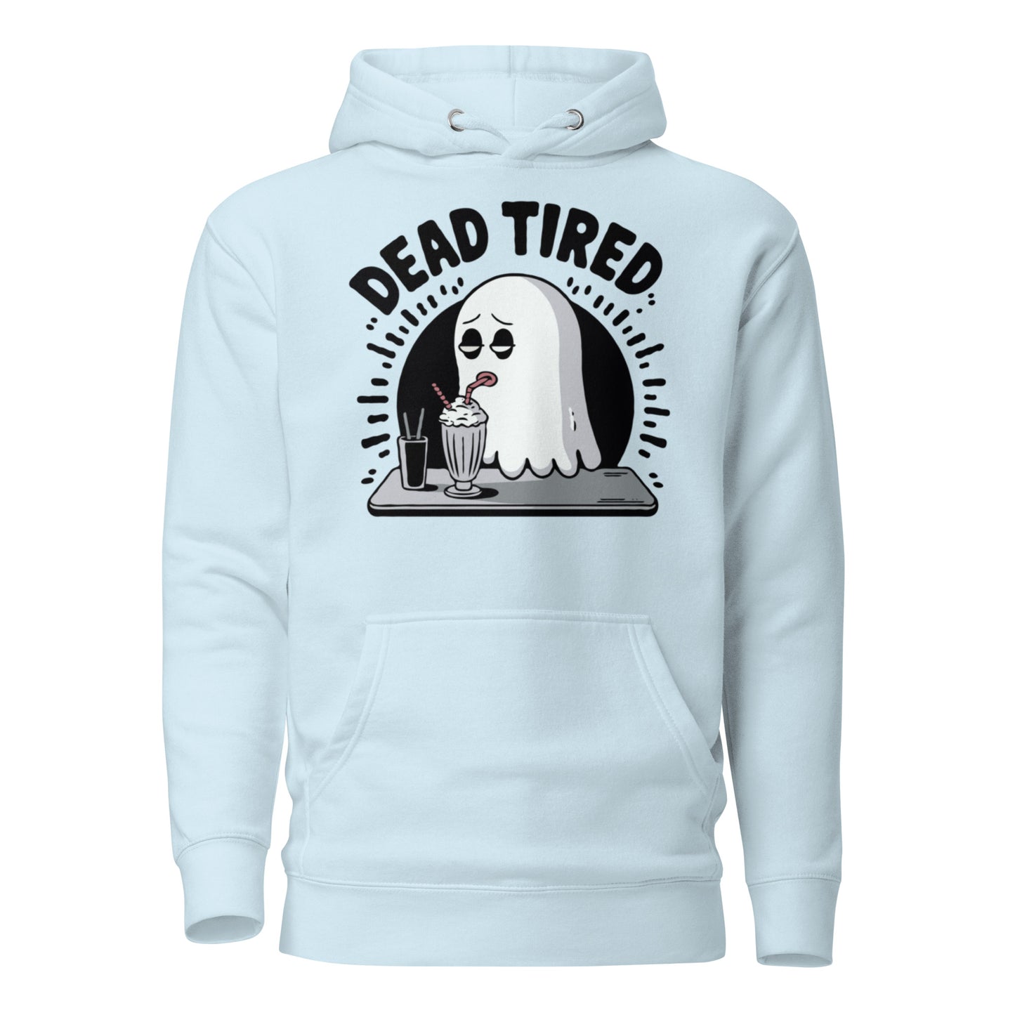 Unisex Premium Hoodie "Ghost Dead Tired"