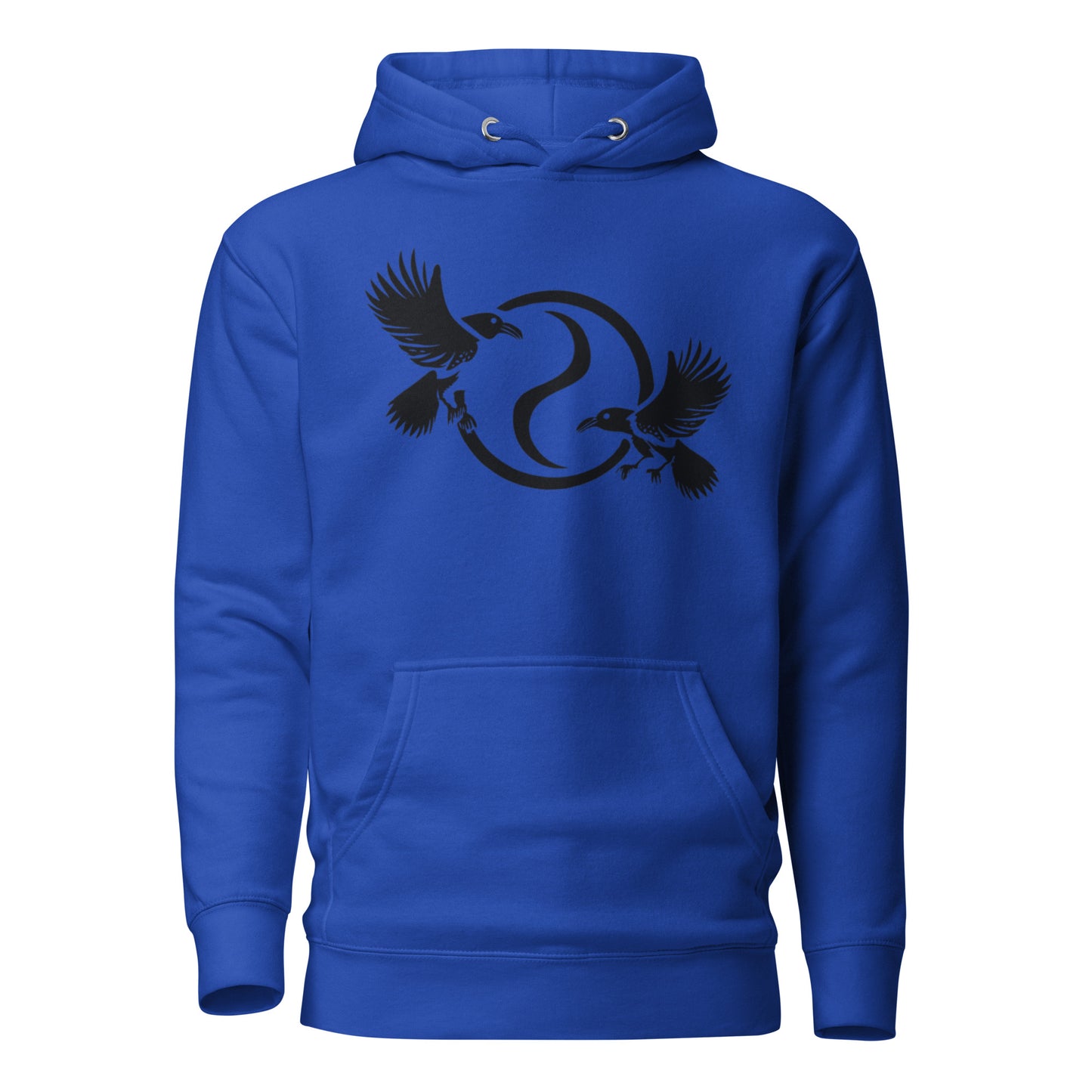 Unisex Premium Hoodie "Huginn and Muninn"