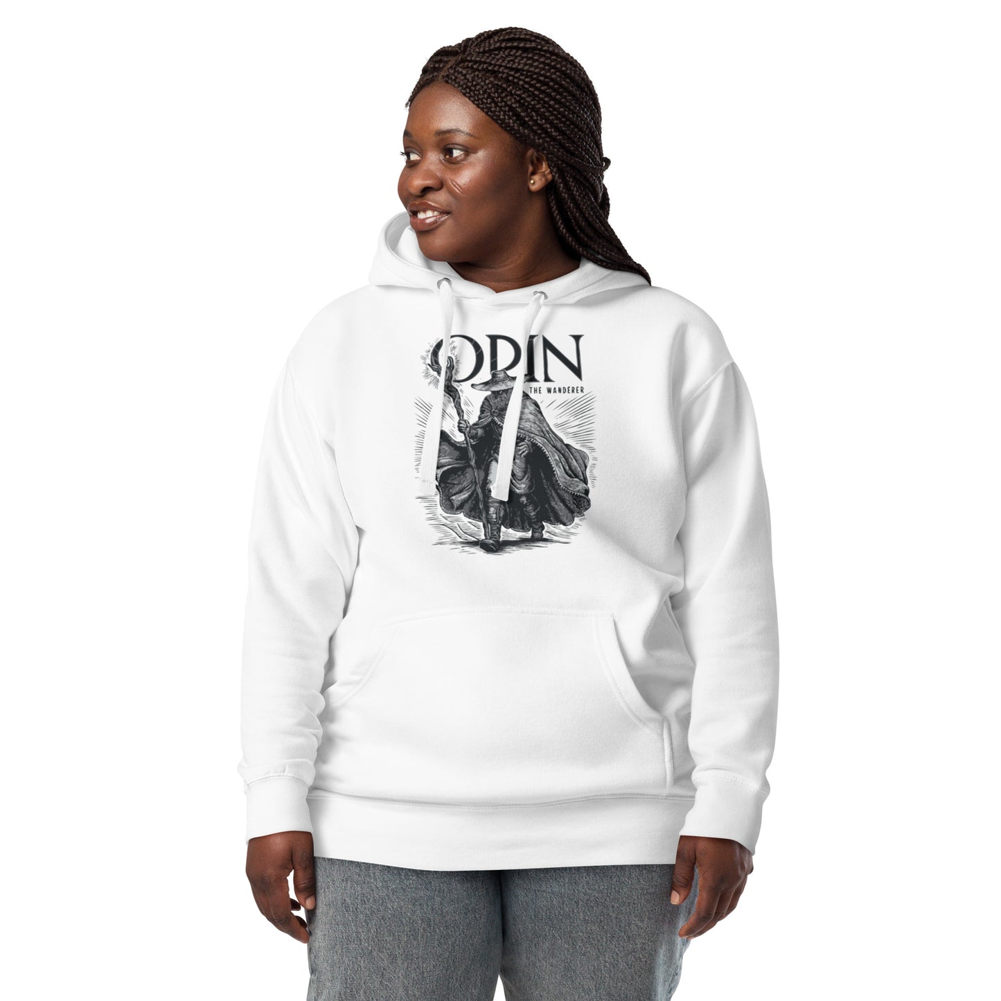 Unisex Premium Hoodie "Odin the Wanderer"