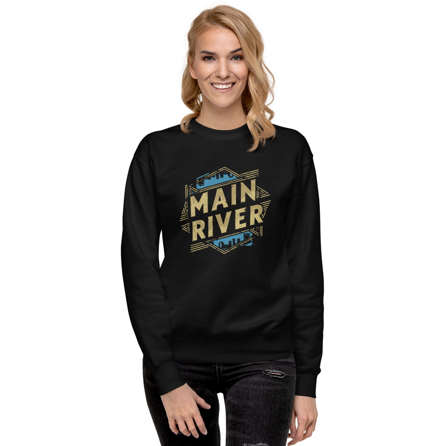 Unisex Premium Sweatshirt "Main River"