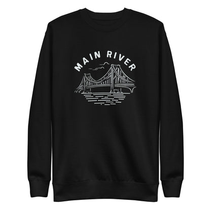 Unisex Premium Sweatshirt "Main River"