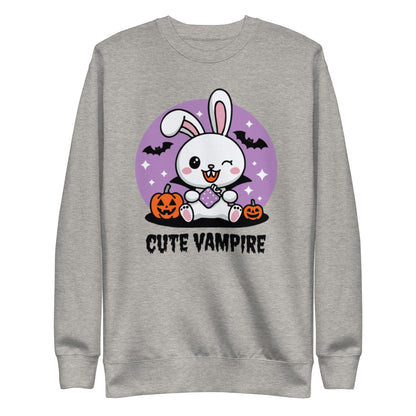 Unisex Premium Sweatshirt "Cute Vampire"